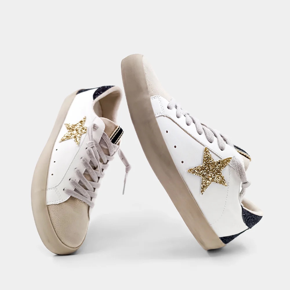 ShuShop Pamela Style fashion sneakers - Size 8 - Gently Used